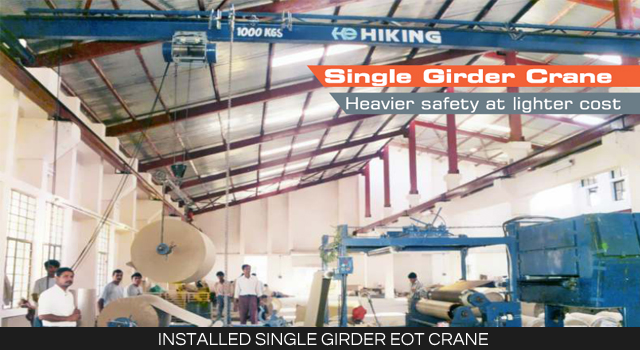Install Single Girder EOT Crane